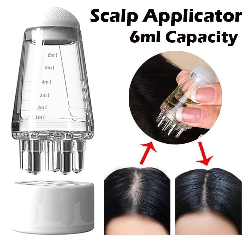 Scalp Hair Comb Oil Applicator | Portable Mini Hair Oil Applicator 6ml